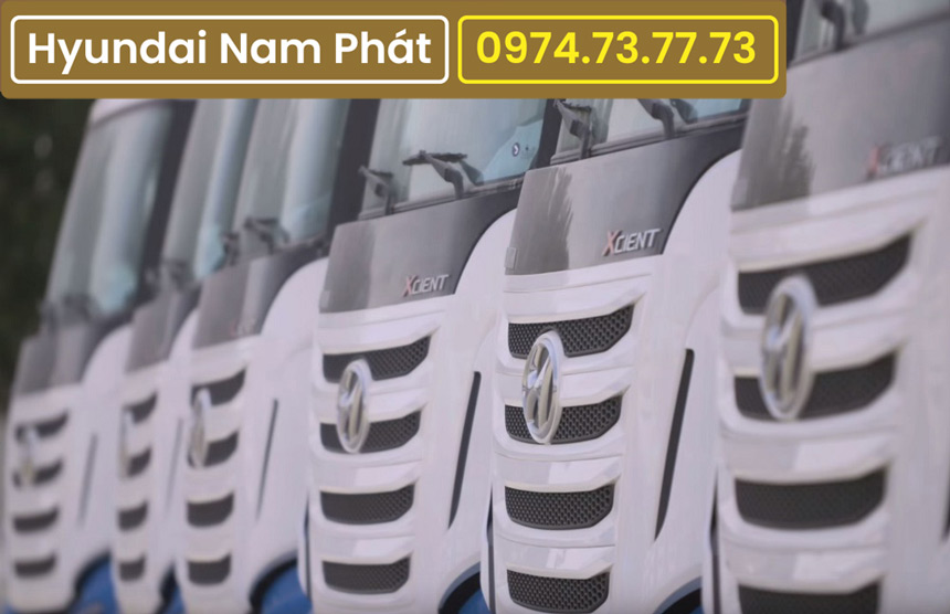 Xe Đầu Kéo Hyundai Xcient 1 Cầu Nhập Khẩu Hàn Quốc
